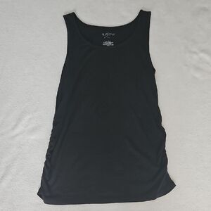 a:glow Women's Black Tank Top